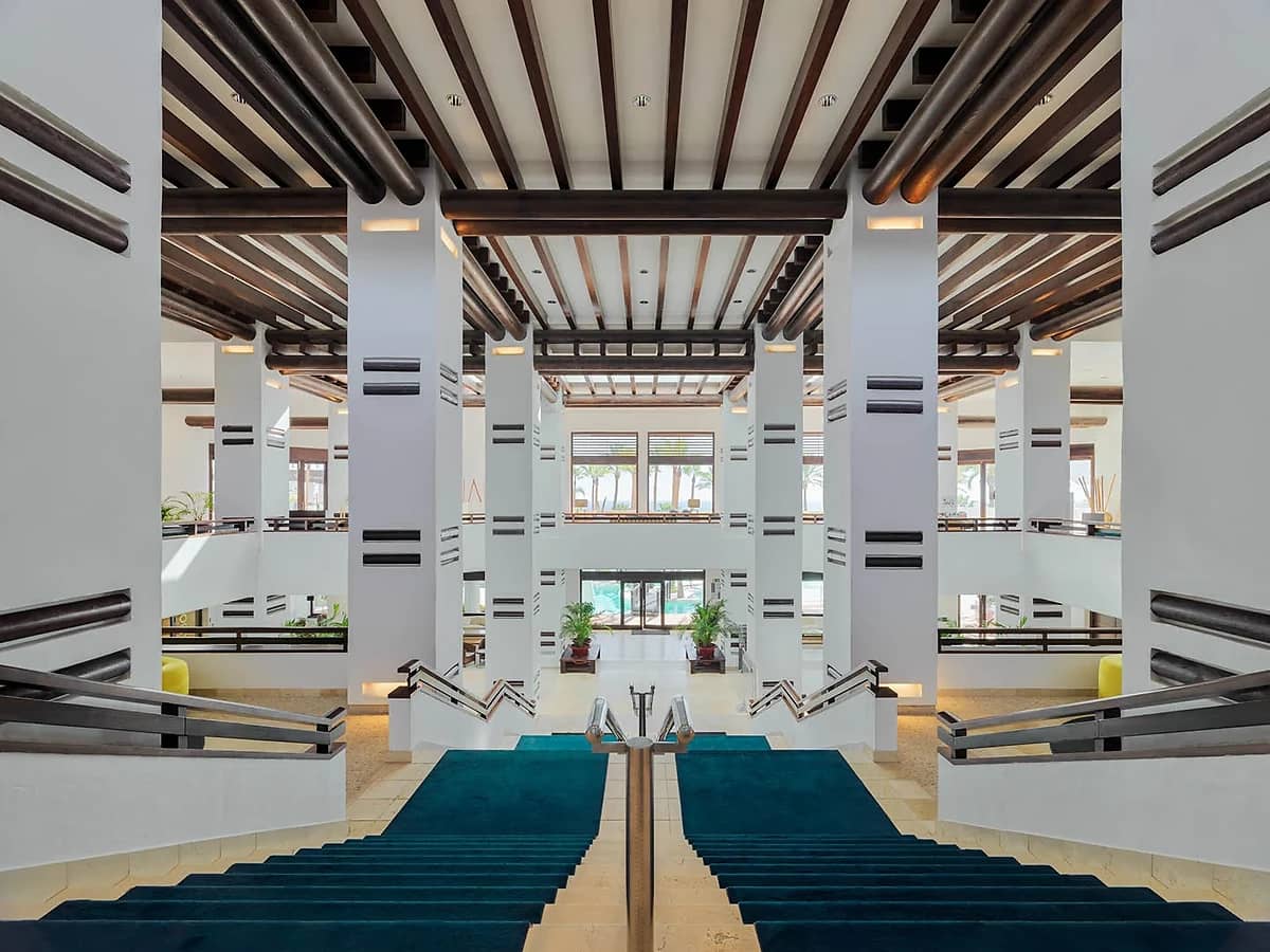 Lobby de l'hôtel, H10 Estepona Palace, Costa del Sol, Espagne