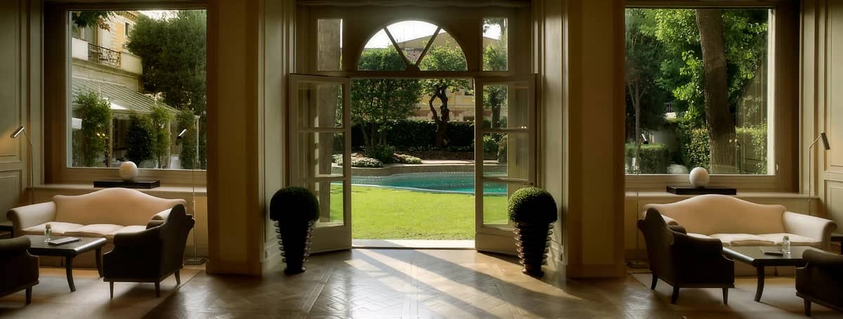 Lounge, Grand Hotel Villa Medici, Florence