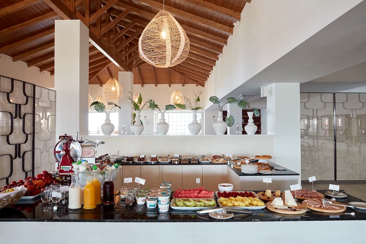 Buffet du restaurant Lofos, Eagles Villas