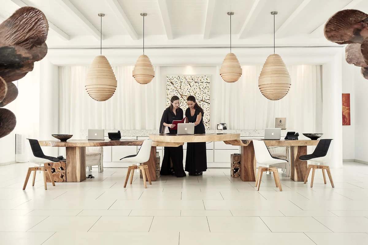 Réception, Myconian Villa collection, Mykonos, Grèce