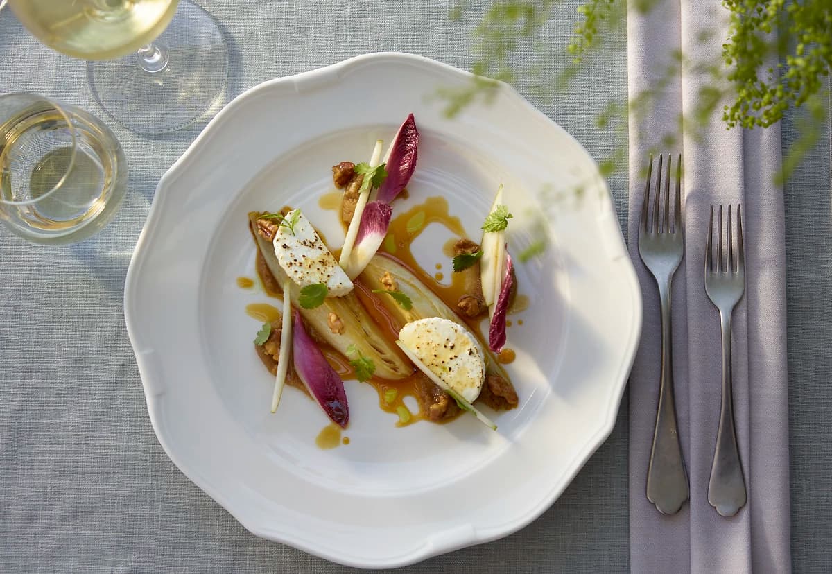 Plat servis au restaurant Provence, hôtel Ikos Aria Resort