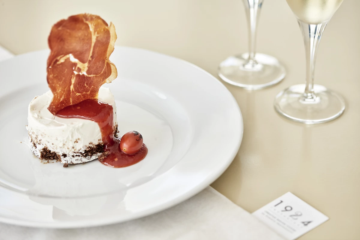 Plat servi au restaurant 1924, Lagos Mare Boutique Hotel