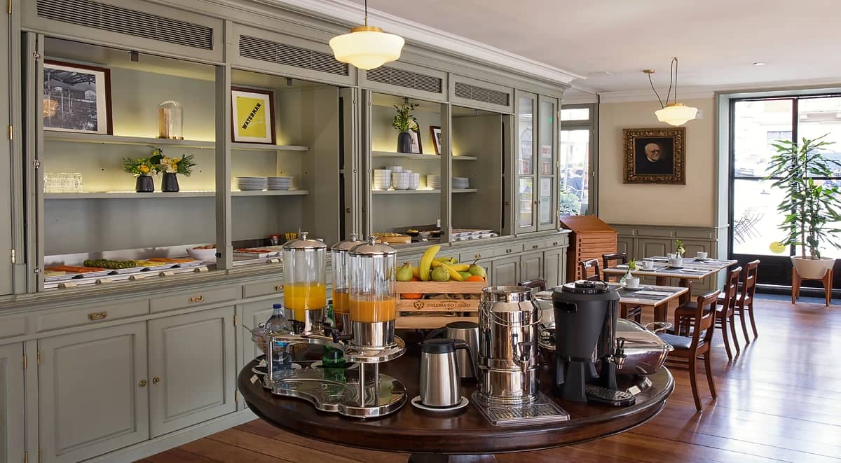 Petit déjeuner, Porto A.S. 1829 Hotel, Porto, Portugal