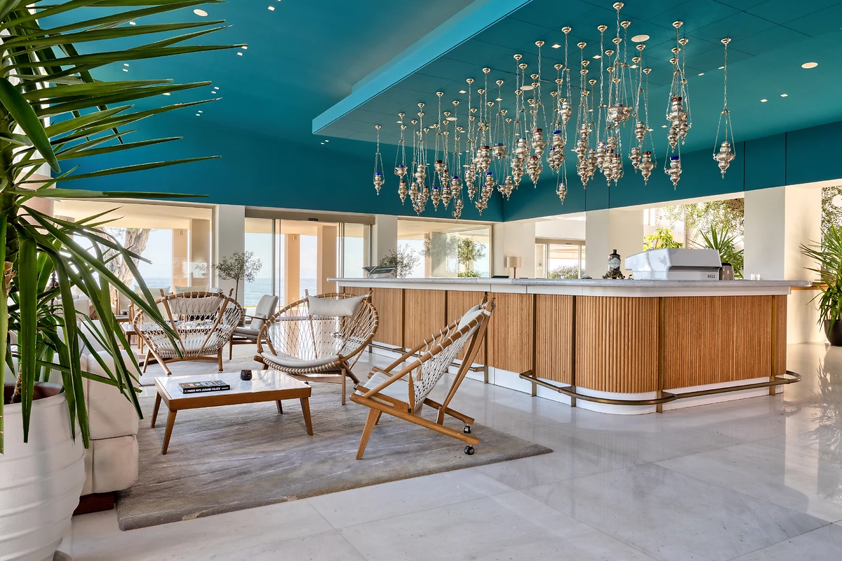 Blue Bar, Domes Miramare, a Luxury Collection Resort, Corfou, Grèce