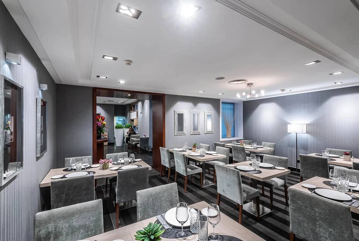 Restaurant de l'hôtel, hôtel Intur Palacio San Martin