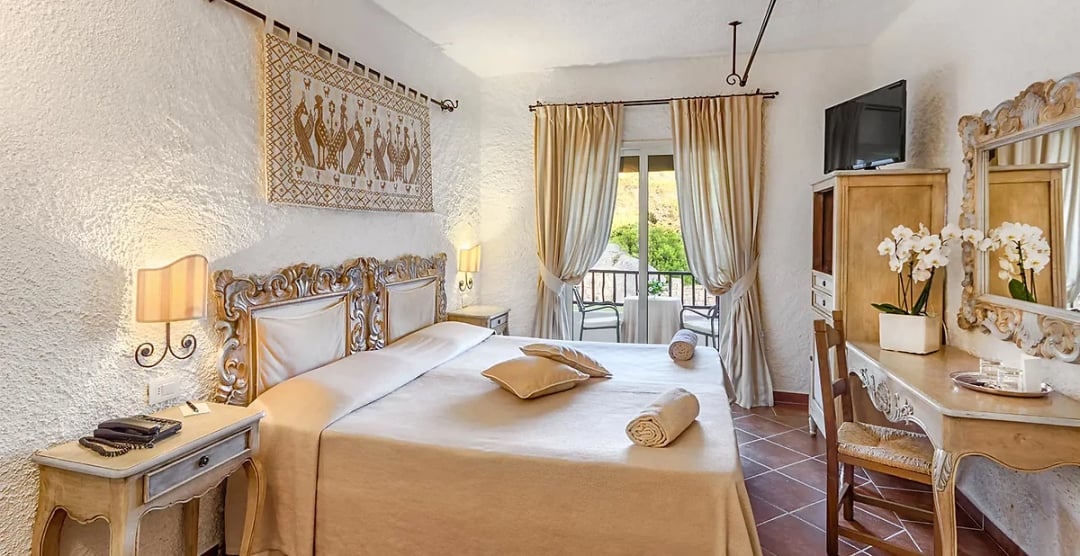 Chambre classique vue jardin