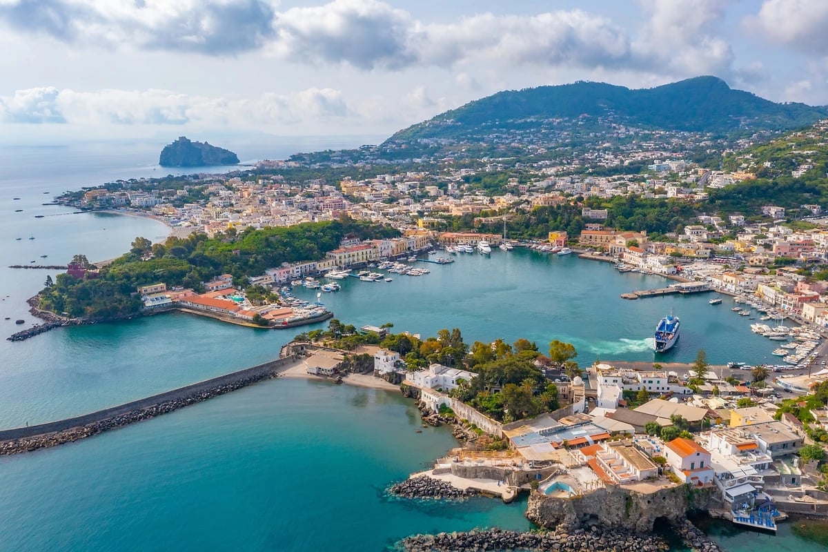 Port de l'île d'Ischia, Campanie