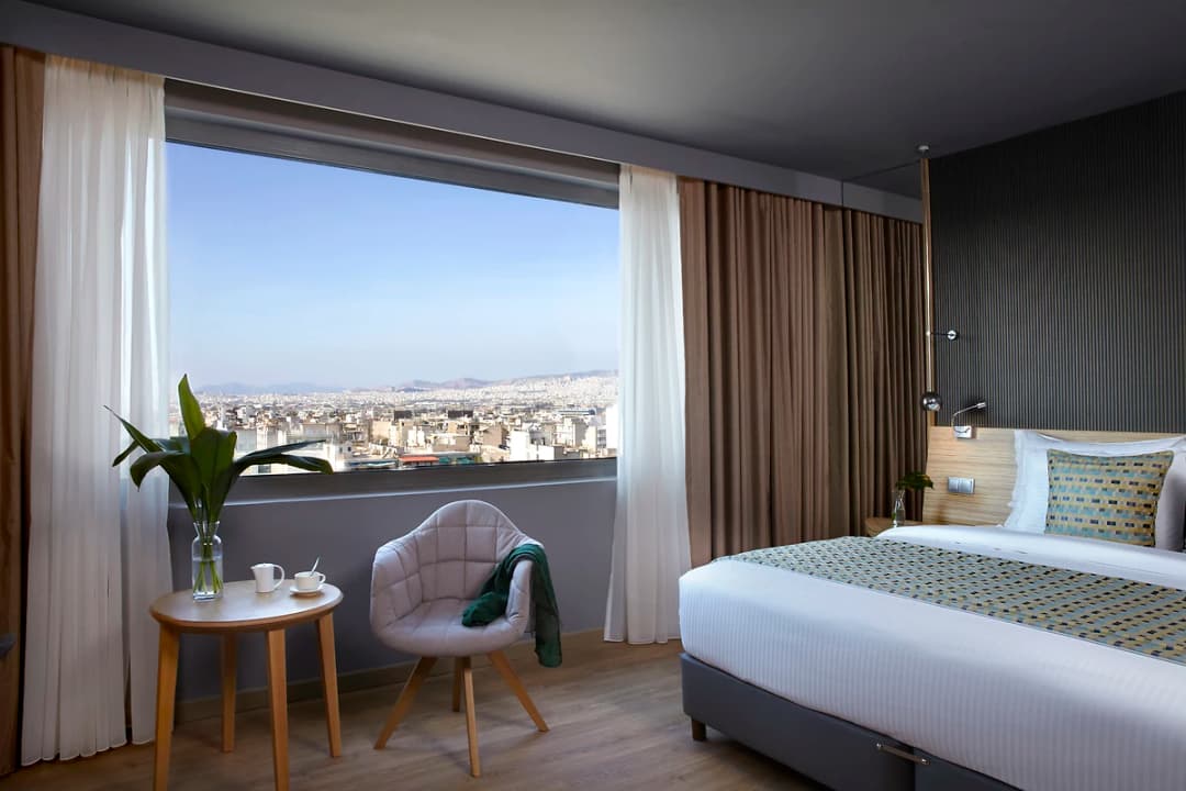 Chambre standard double vue ville
