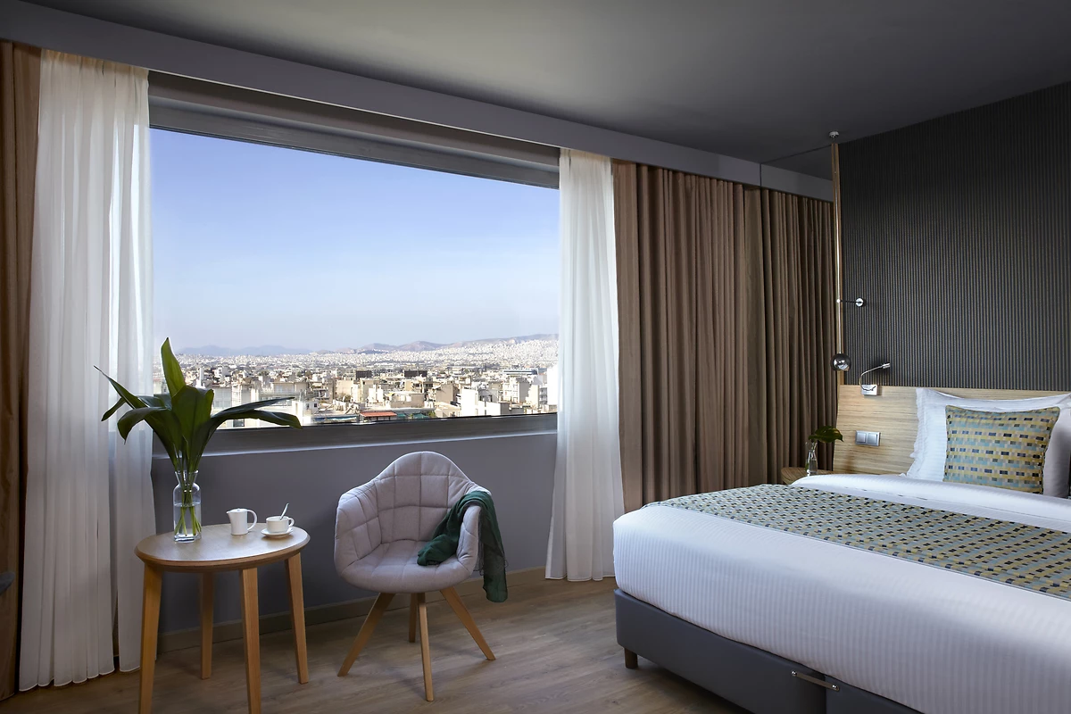 Chambre standard double vue ville