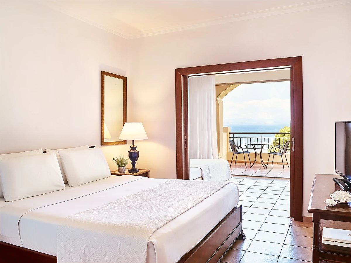 Chambre famille vue mer