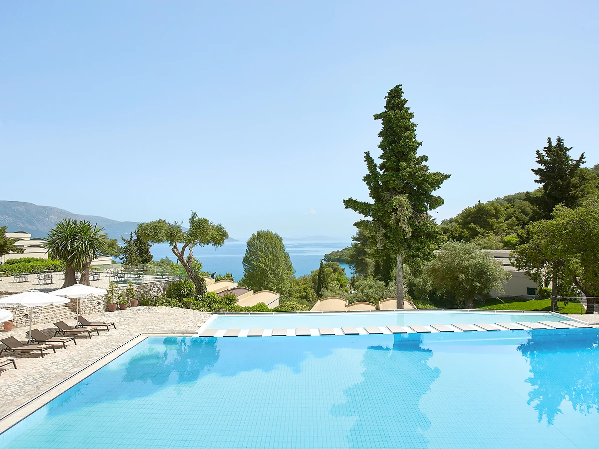 Piscine, Grecotel LUXME Daphnila Bay Dassia, Grèce