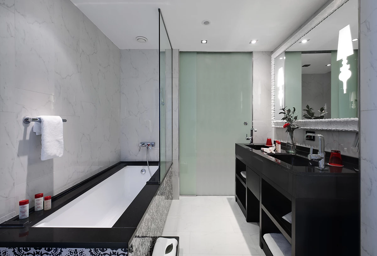 Salle de bain, Colon Gran Melia, Séville, Espagne