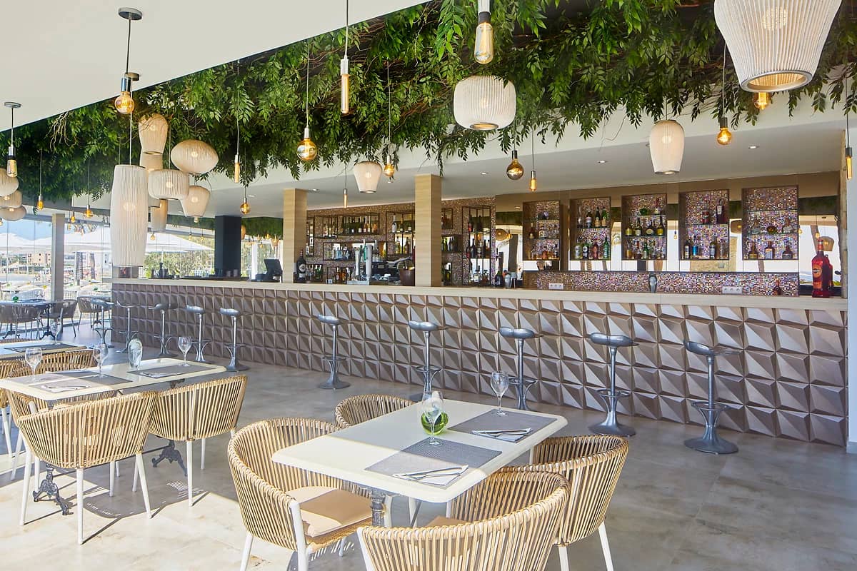 Restobar Miramar, Hôtel Torre del Mar, Ibiza, Baléares