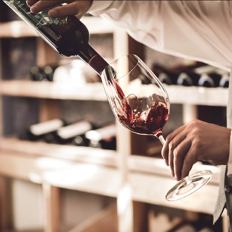 Cave à vin, Grecotel Plaza Beach House, Crète, Grèce