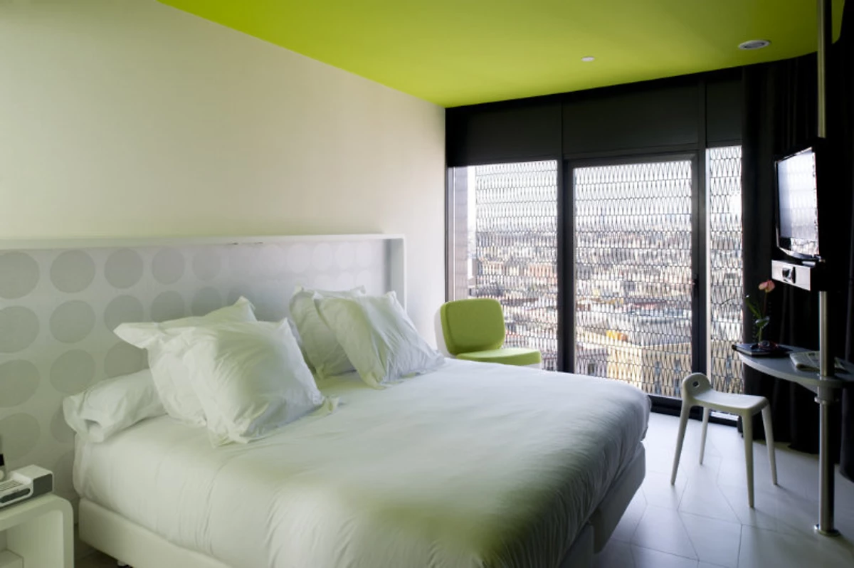 2x2 interconnecting rooms, Hôtel Barcelo Raval, Barcelone, Espagne