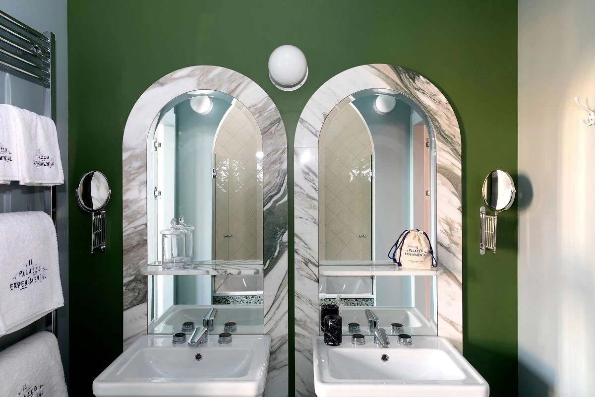 Salle de bain, Il Palazzo Experimental, Venise, Italie