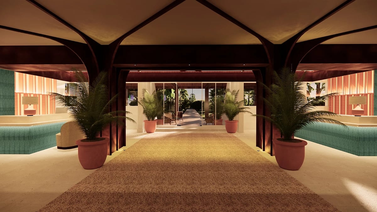 Lobby de l'hôtel, hôtel Mangia's Brucoli