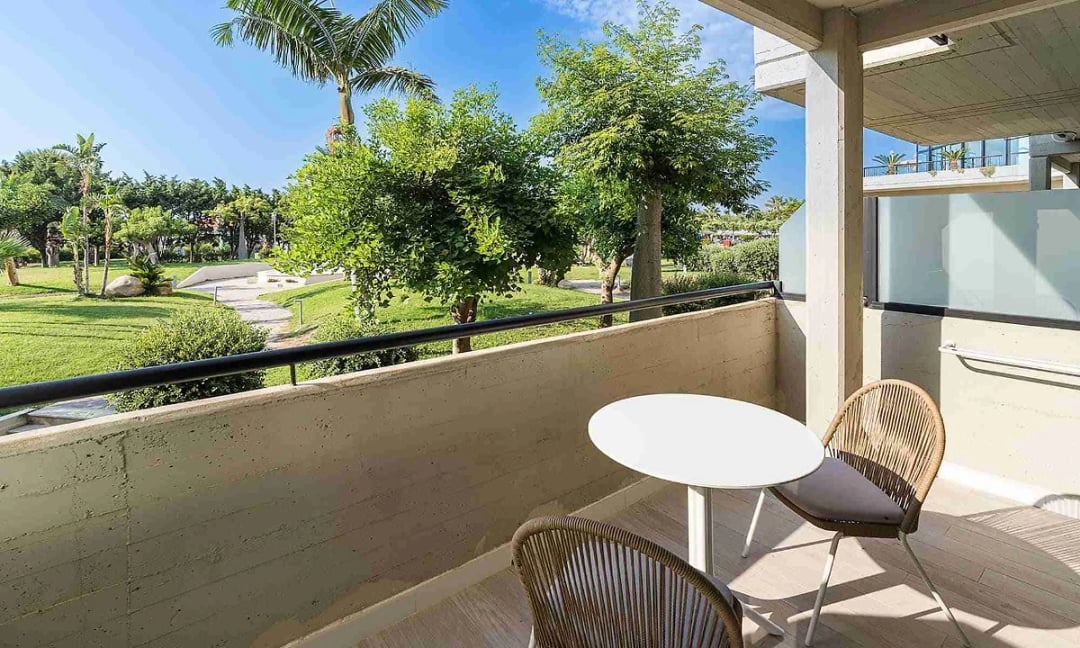 Chambre deluxe vue jardin