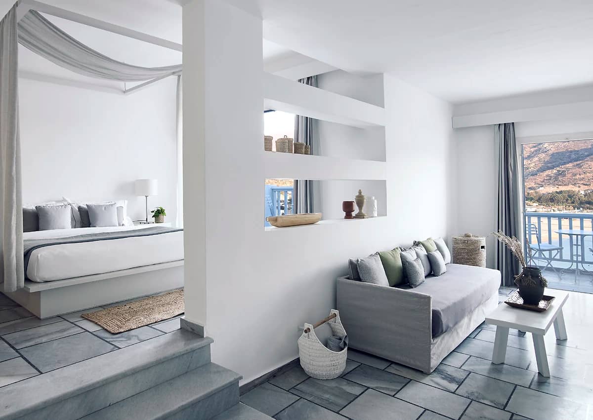 Junior suite Sea View, Hôtel Ios Palace, Ios, Grèce