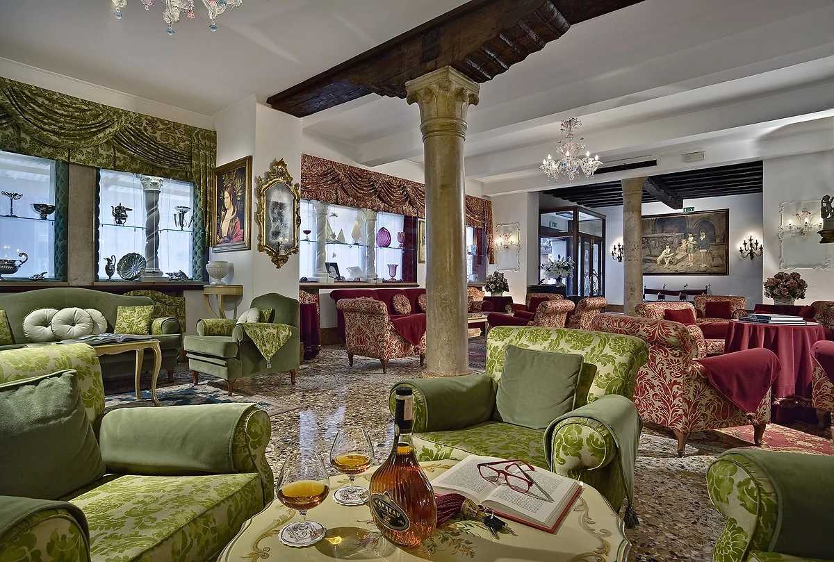 Salon, Hotel Giorgione, Venise, Italie