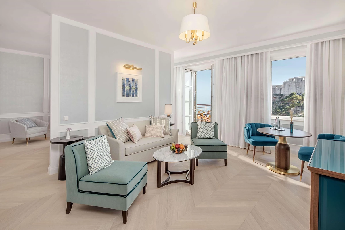 Deluxe Suite Seaview, Hôtel Hilton Imperial, Dubrovnik, Croatie