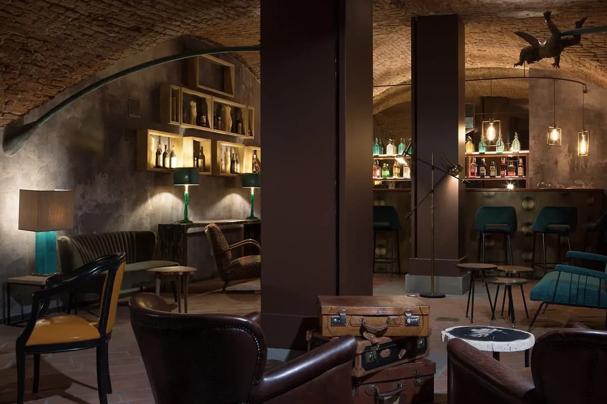 Bar, Grand Hotel Cavour, Florence, Italie