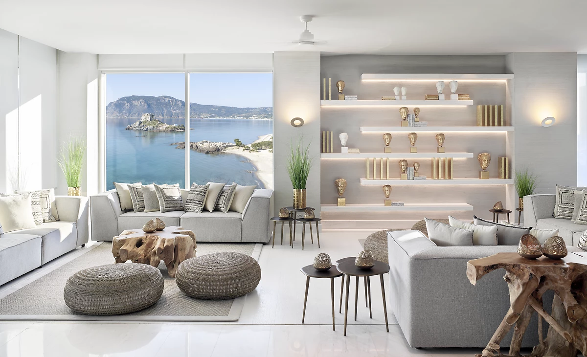 Lounge, hôtel Ikos Aria Resort