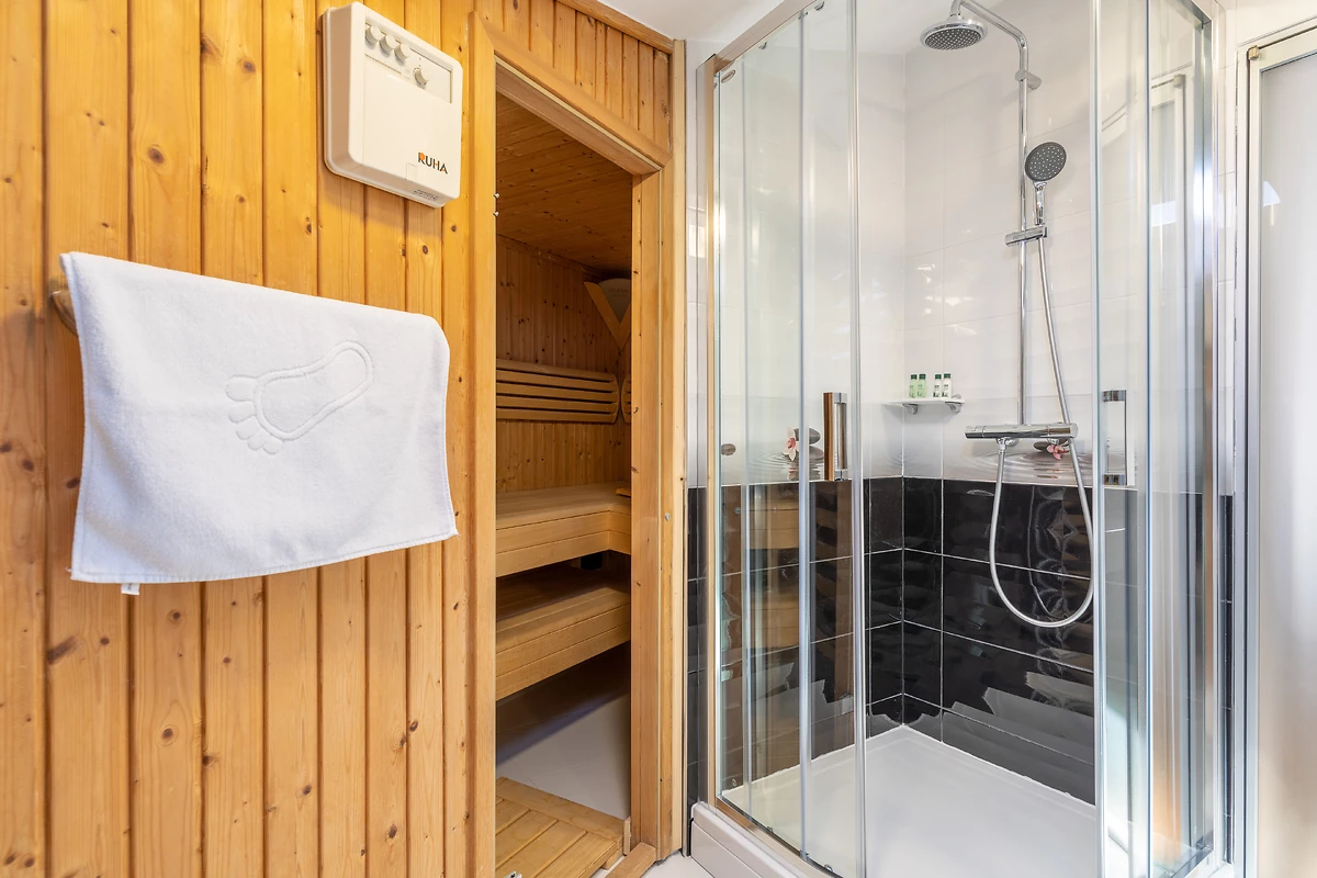 Sauna, Hôtel Galeria Valeria Seaside Downtown, Split, Croatie