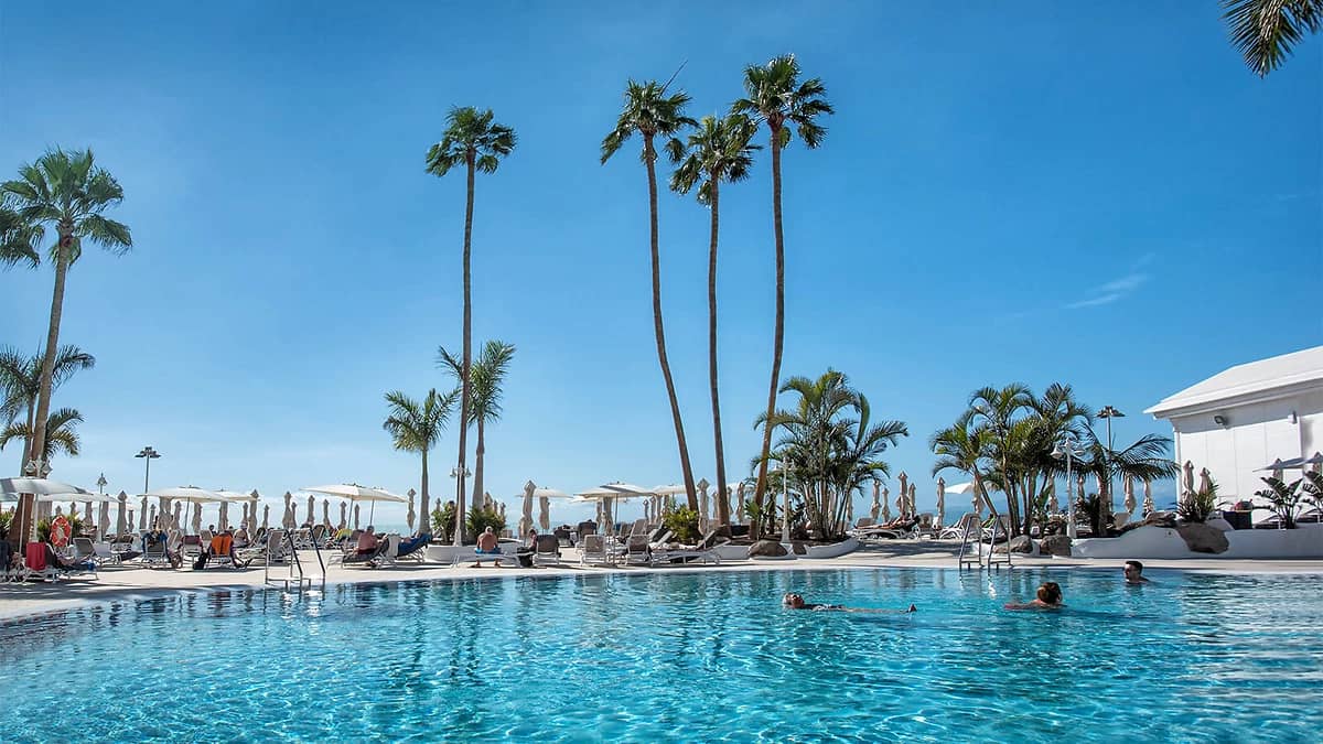 Piscine de l'hôtel, Guayarmina Princess, Tenerife, Espagne