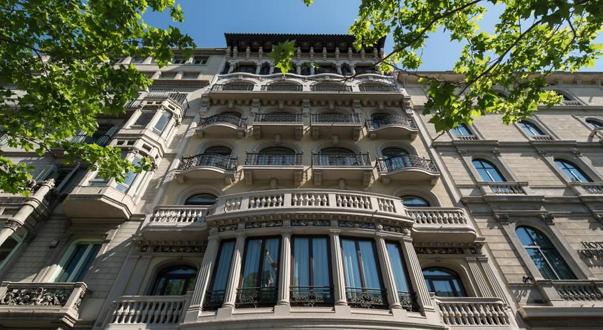 Façade, Hôtel Catalonia Passeig de Gràcia, Barcelona, Espagne