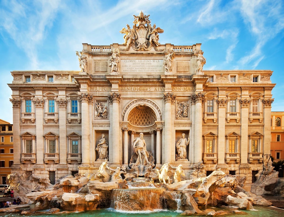 Fontaine de Trevi, Rome, Italie