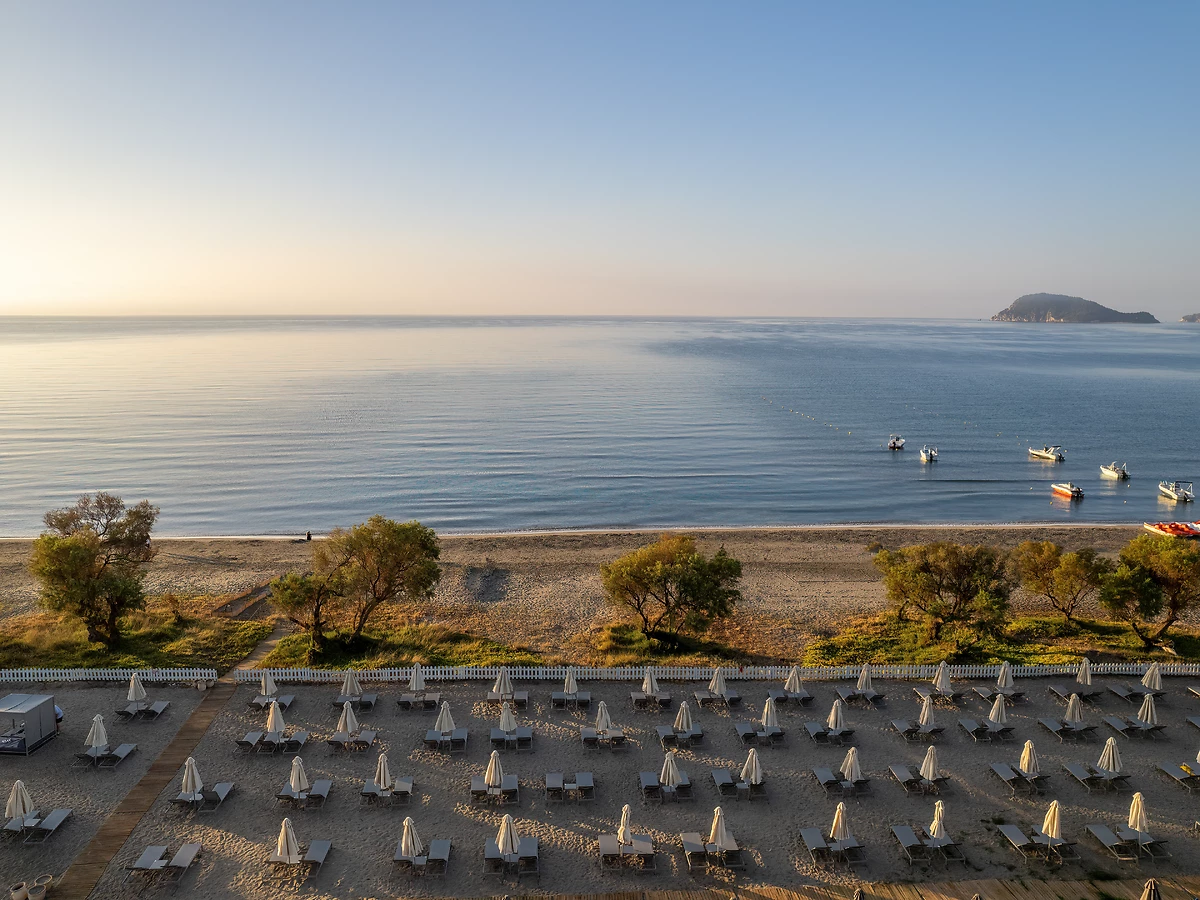 Plage de l'hôtel, Domes Aulūs Zante