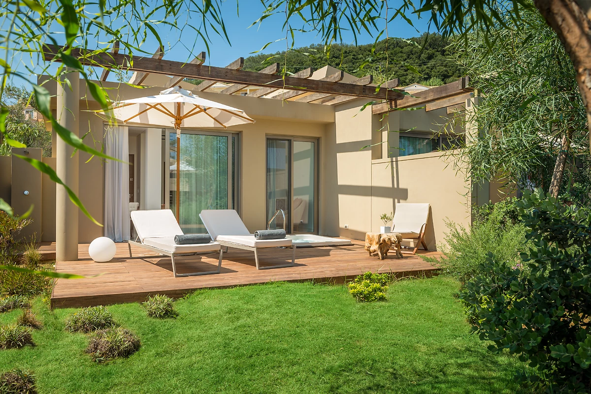 Pavillon Retreat vue jardin
