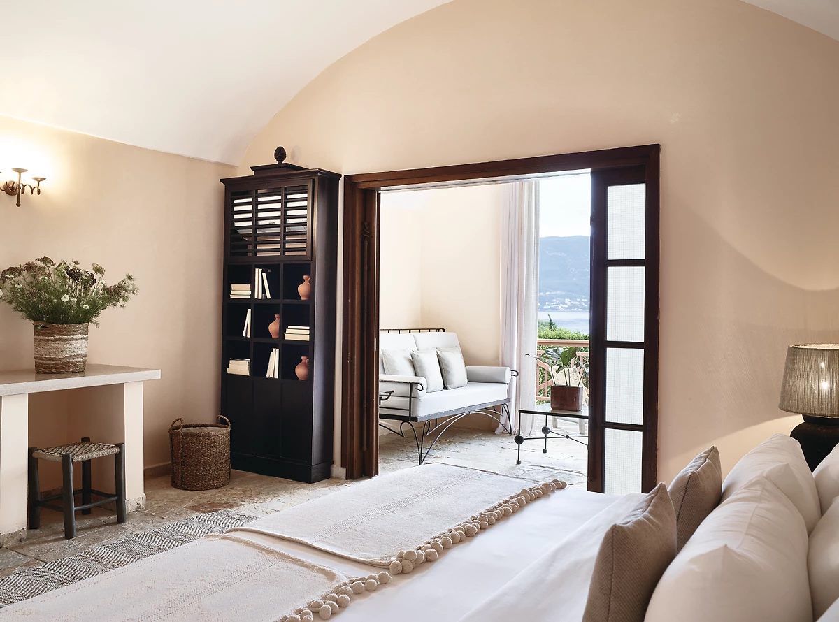 Bungalow famille LUXME vue mer latérale