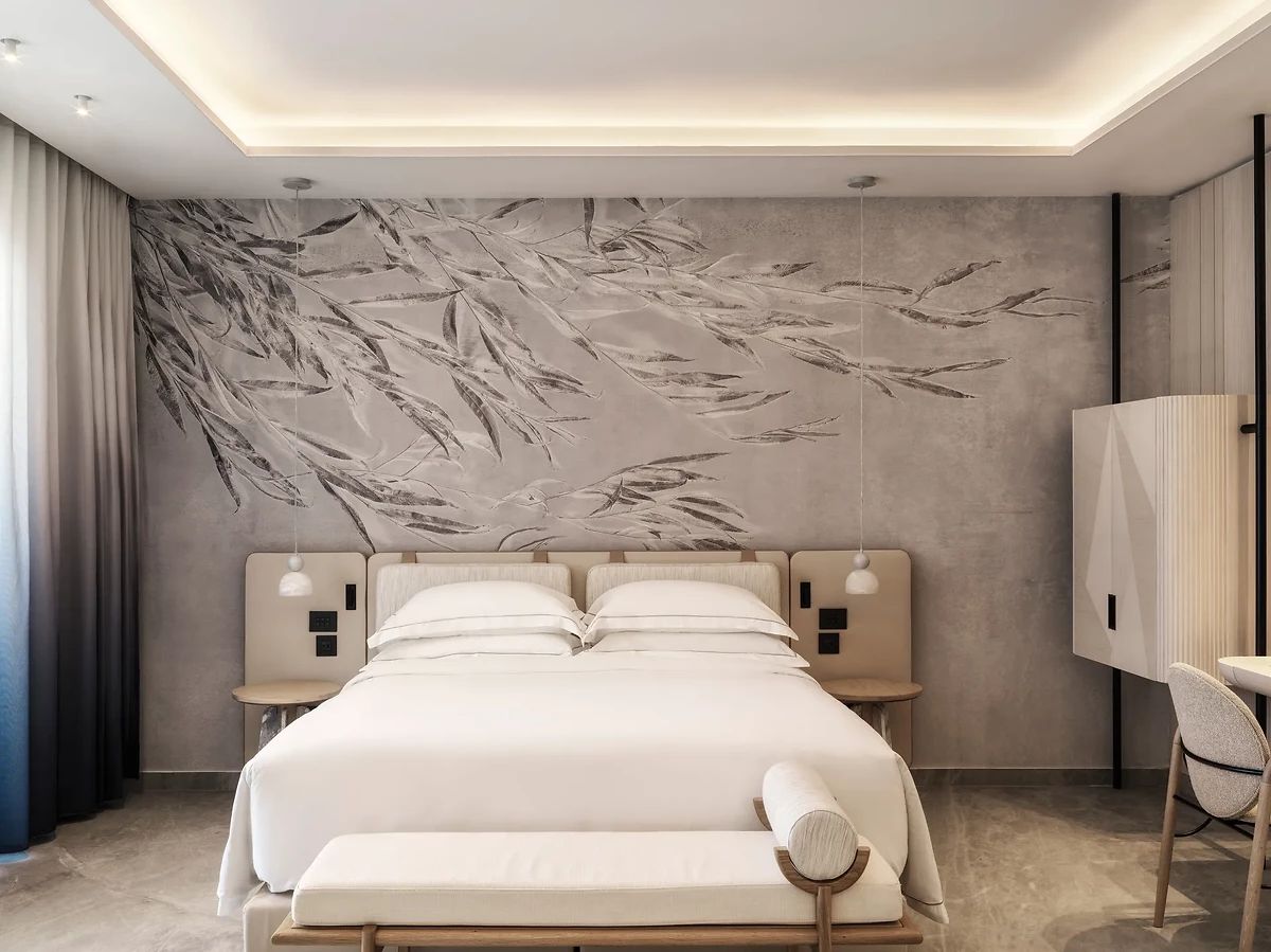 Chambre Delta avec vue partielle sur la mer