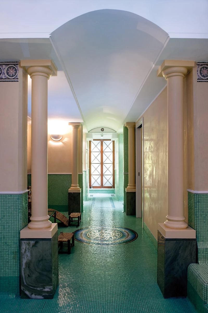 Spa, hôtel Bernini Bristol, Rome