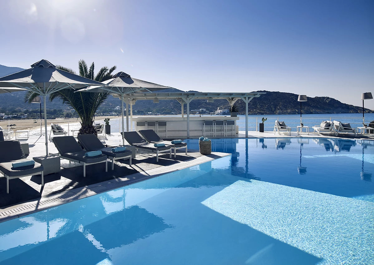 Piscine, Hôtel Ios Palace, Ios, Grèce