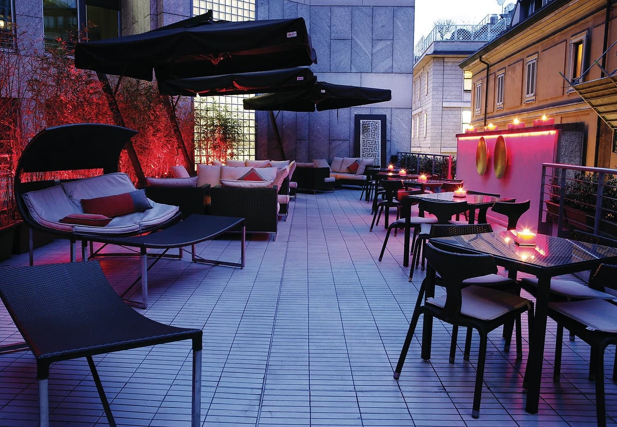 Rooftop, Sina The Gray, Milan, Italie