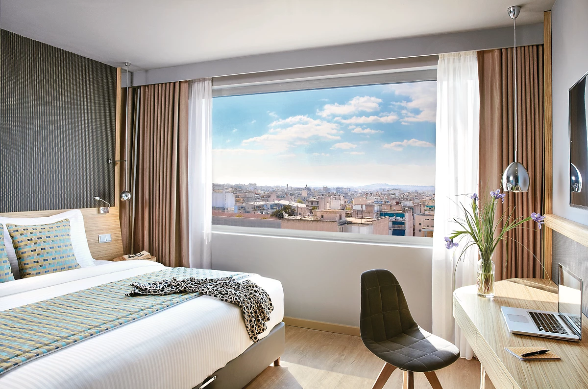 Chambre executive twin vue ville