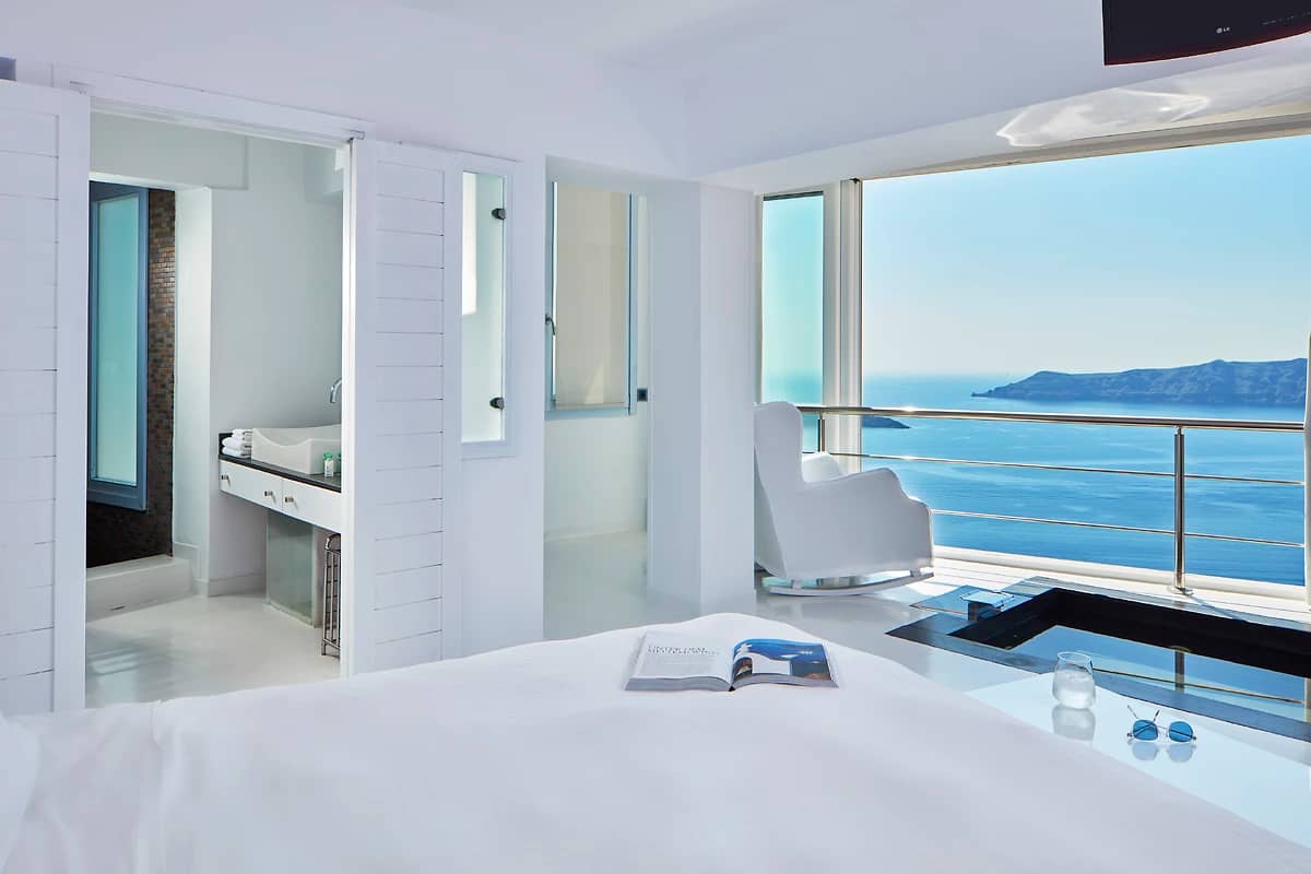 Experience Suite, Hôtel Sun Rocks Santorini, Santorin, Grèce.