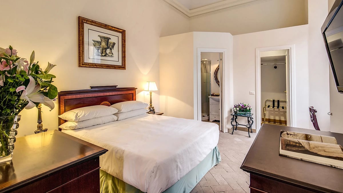 Chambre double, Eitch Borromini, Rome, Italie