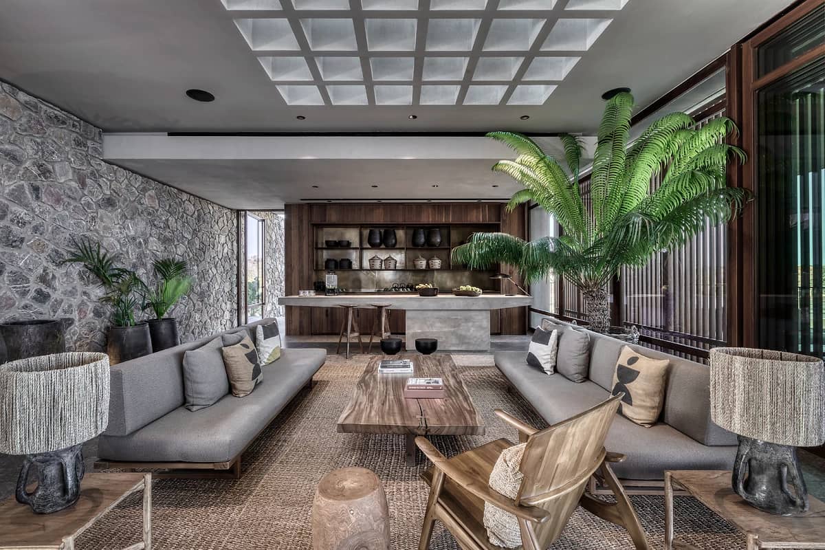 Lobby de l'hôtel, Domes Zeen Chania, a Luxury Collection Resort, Crète, Grèce