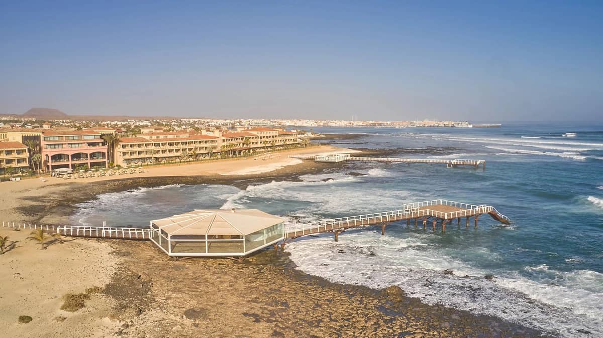 Plage de l'hôtel, Secrets Bahía Real Resort & Spa