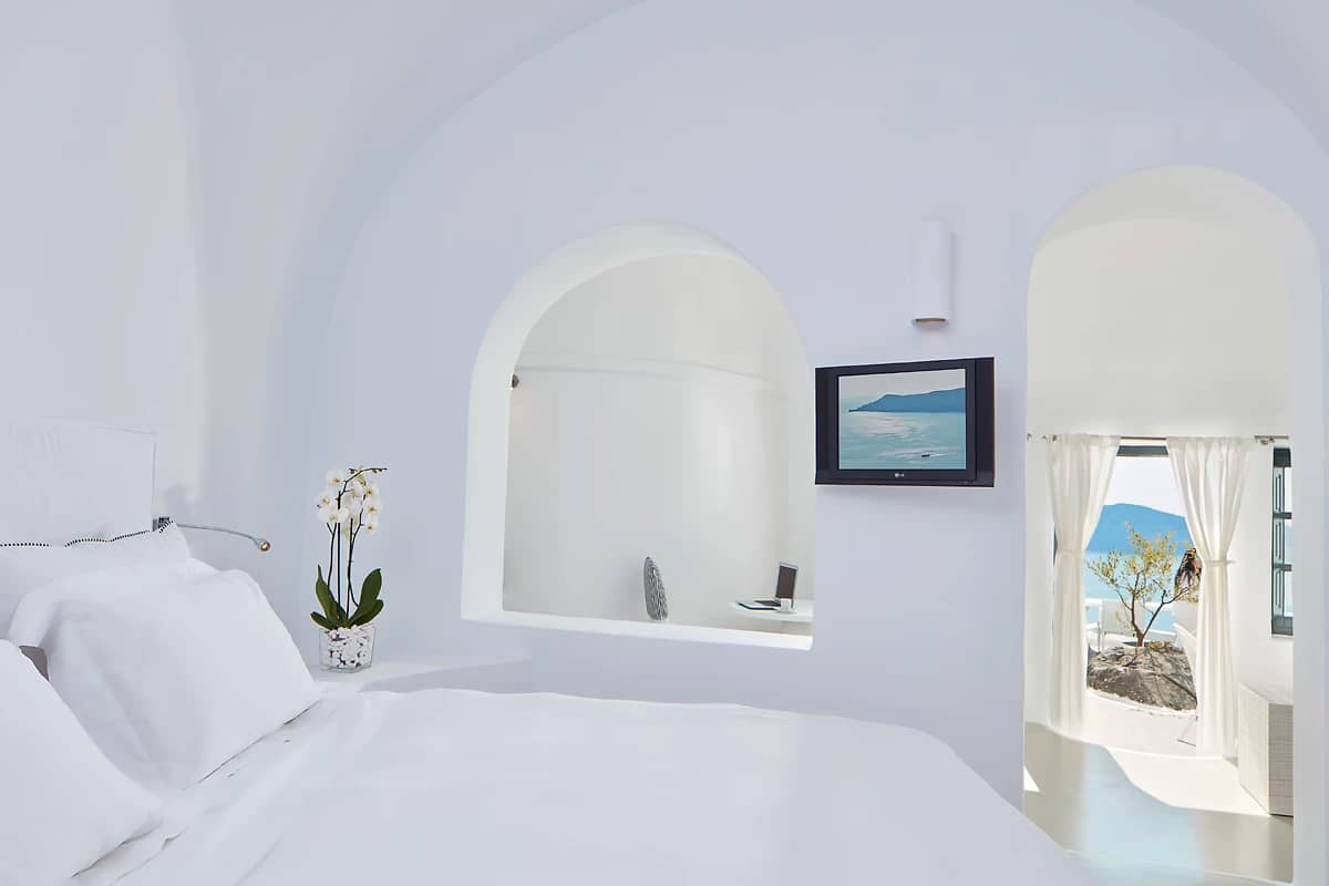 Junior Suite, Hôtel Sun Rocks Santorini, Santorin, Grèce.