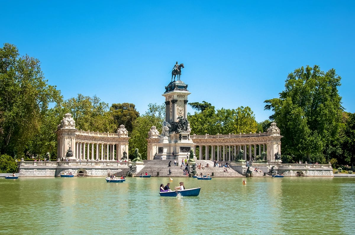 Parc del Retiro, Madrid, Espagne