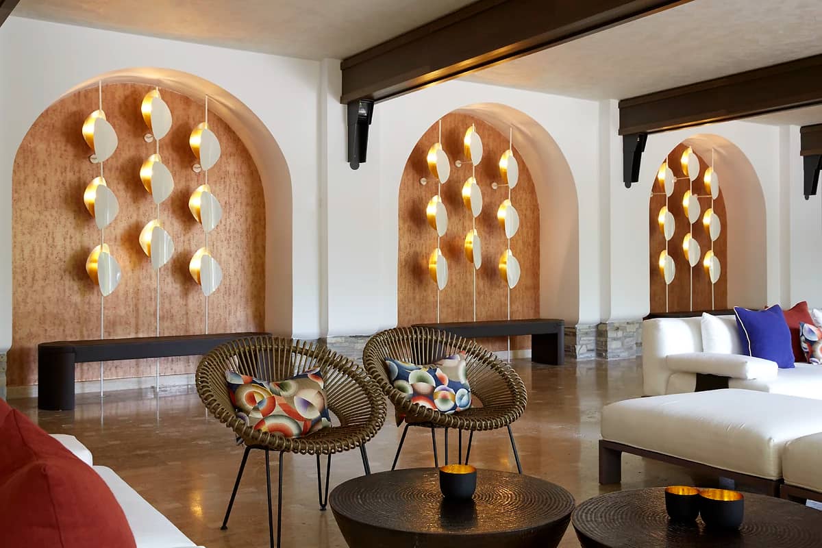 Lobby de l'hôtel, Eagles Palace