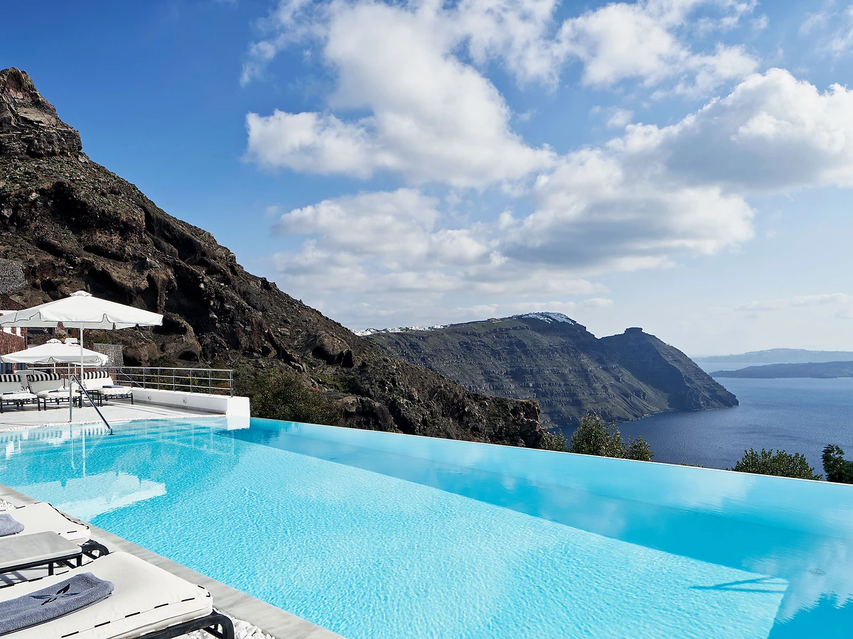 Piscine, San Antonio Santorini Luxury Hotel, Santorin, Grèce