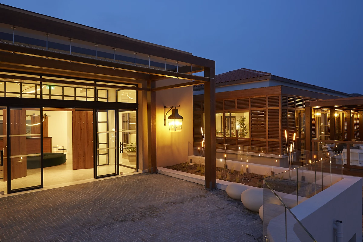 Entrée de l'hôtel, Eagles Villas