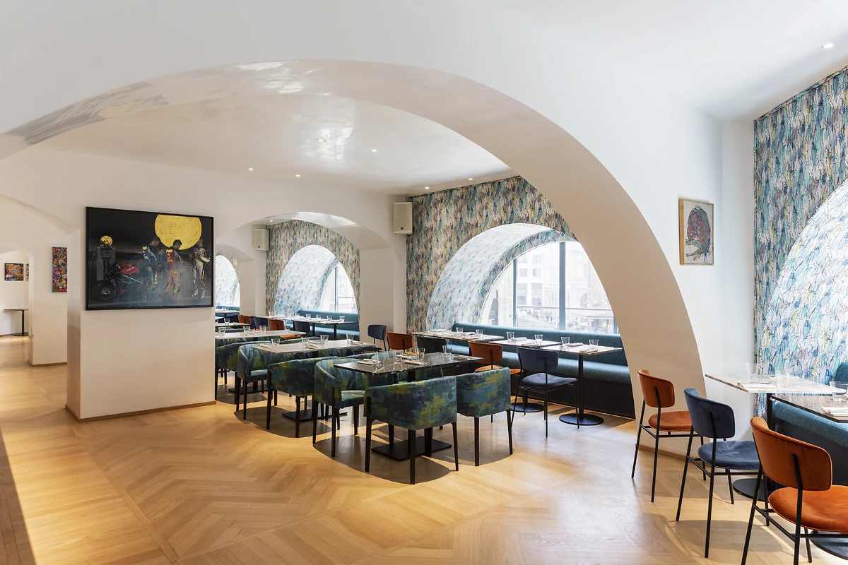 Restaurant de l'hôtel, Galleria Vik Milano