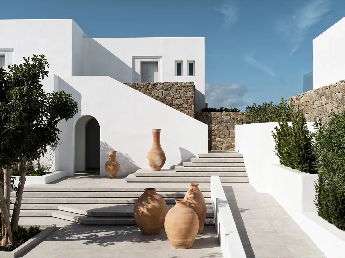 Extérieur de l'hôtel, Myconian Deos, Mykonos, Cyclades